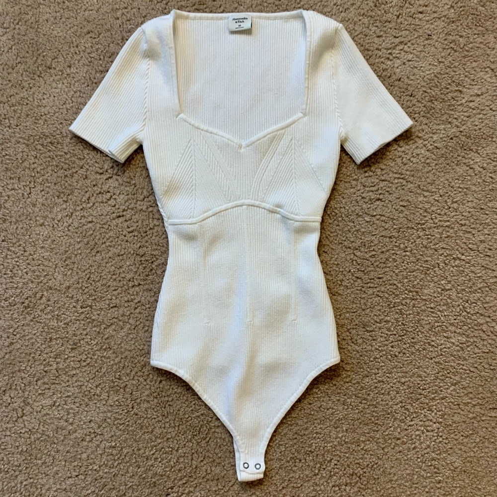Abercrombie and Fitch Ribbed Bodysuit